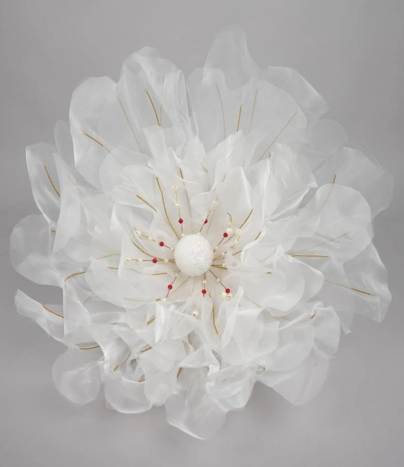 Organza Flower Head 60cm